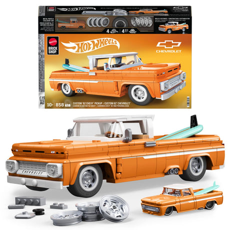 HOT WHEELS ELITE SERIES SET DE CONSTRUCTII CAMIONETA PERSONALIZATA CHEVROLET 1962