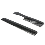 Set piepteni profesionali pentru coafat, Flippy, 10 bucati, PP + Otel inoxidabil, 18,5–22 cm, Rezistenti la caldura, Negru - vivimall.ro