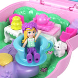 POLLY POCKET SET GENTUTA ANIMALUT IEPURAS LA PETRCERE CU ACCESORII