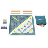 JOC SCRABBLE 2 IN 1 DIN LEMN IN LIMBA ROMANA