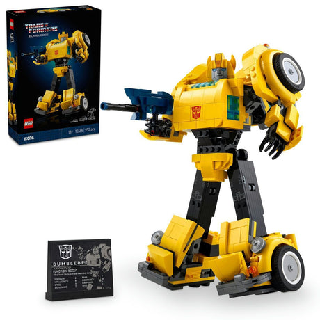 LEGO ICONS TRANSFORMERS BUMBLEBEE 10338