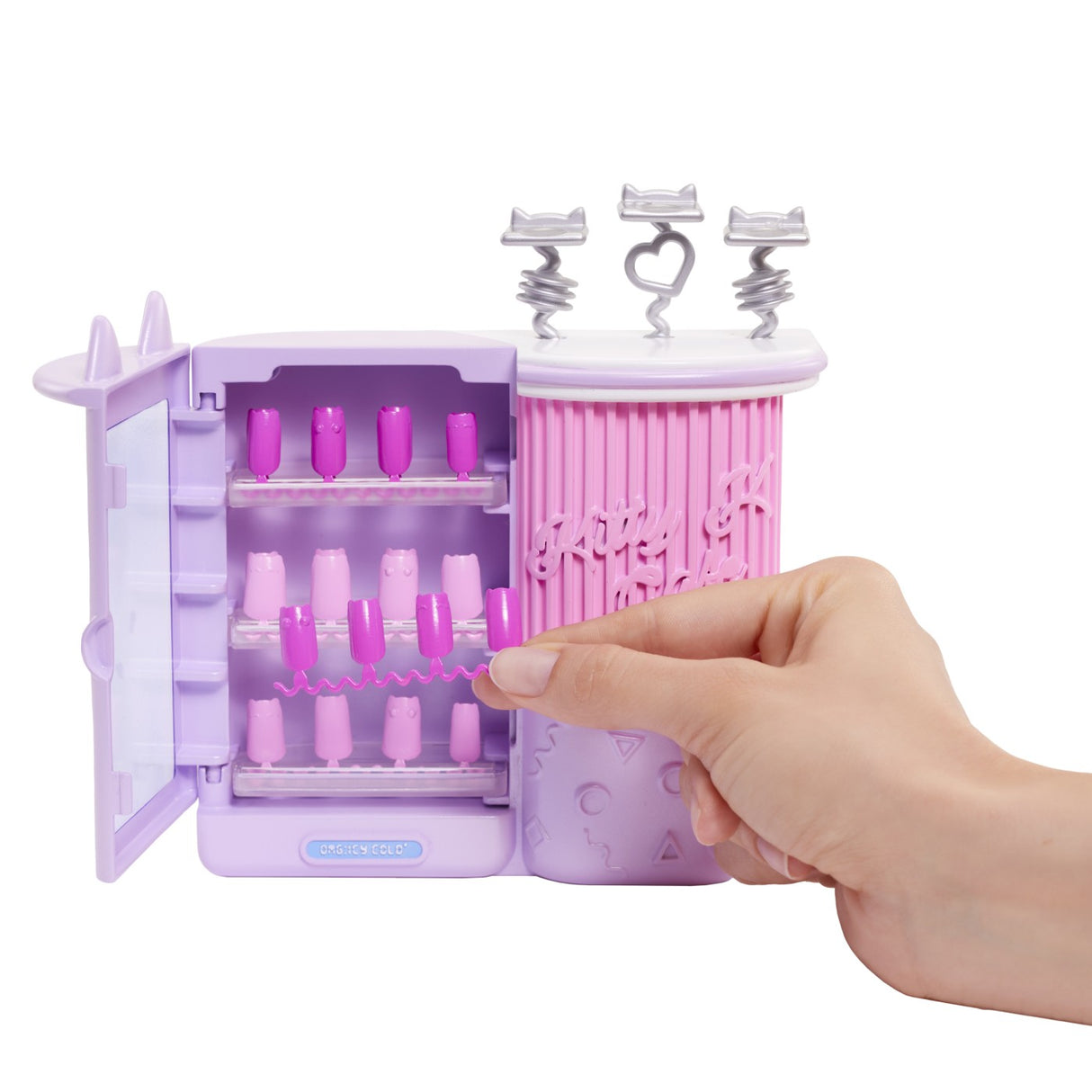 L.O.L. SURPRISE! OMG SWEET NAILS KITTY K CAFÉ SET PAPUSA CU ACCESORII