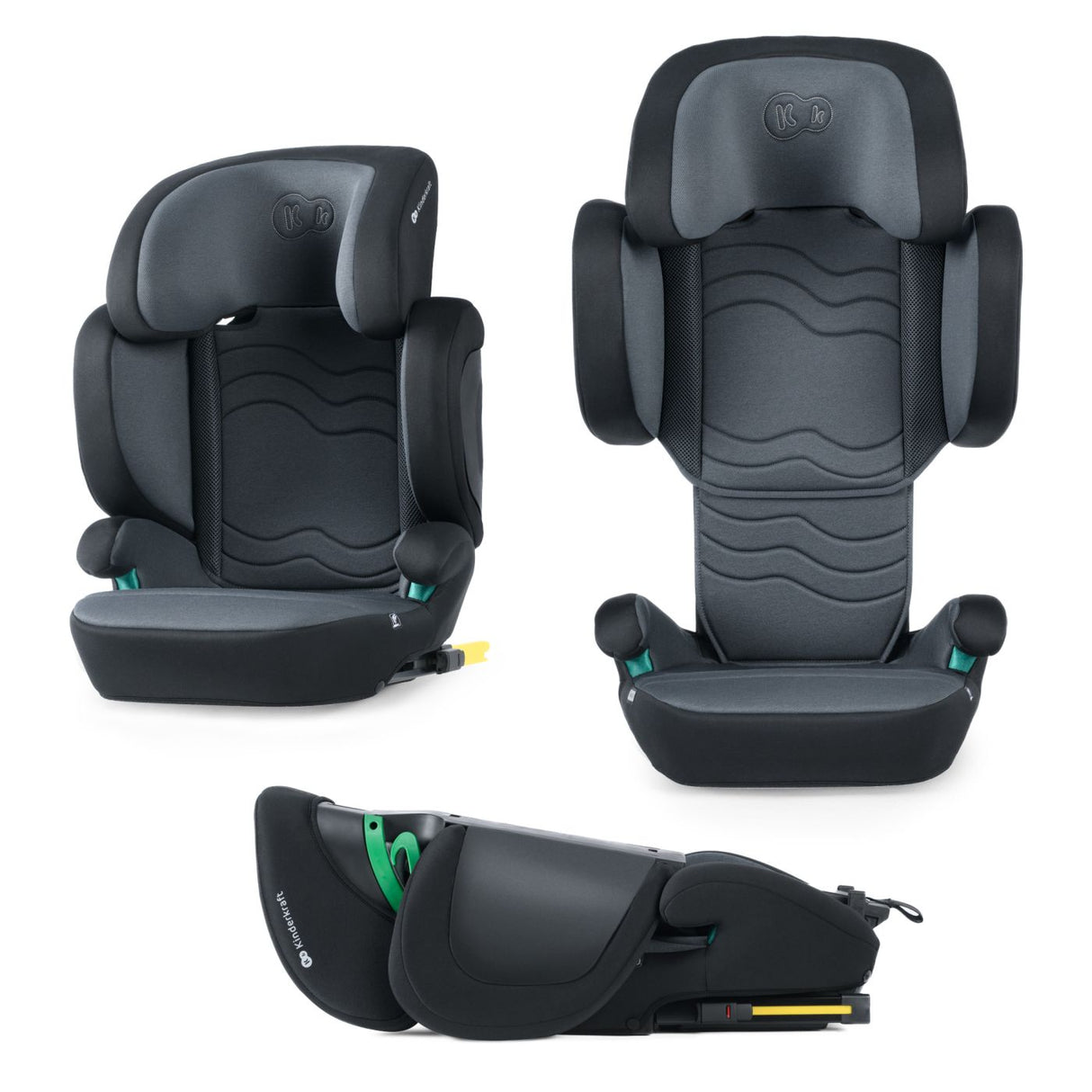SCAUN AUTO KINDERKRAFT XPAND 2 I-SIZE 100-150 CM, GRAPHITE BLACK