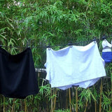 Sfoara Pentru Uscarea Hainelor, Portabila, 12 Clips-Uri Incluse, 180 Cm, Pp Cablu De Otel, Negru - vivimall.ro