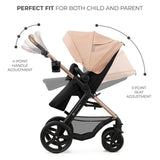 CARUCIOR MULTIFUNCTIONAL KINDERKRAFT MOOV 2 EVA 4IN1 SAND BEIGE