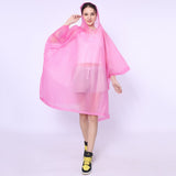Pelerina De Ploaie, Pentru Adulti, Eva, Tip Poncho, Impermeabila, Rezistenta La Vant, Capse Laterale, 160 G - vivimall.ro