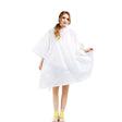 Pelerina De Ploaie, Pentru Adulti, Eva, Tip Poncho, Impermeabila, Rezistenta La Vant, Capse Laterale, 160 G - vivimall.ro