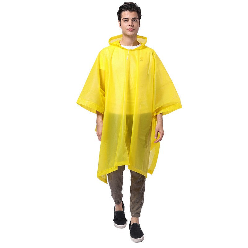 Pelerina De Ploaie, Pentru Adulti, Eva, Tip Poncho, Impermeabila, Rezistenta La Vant, Capse Laterale, 160 G - vivimall.ro