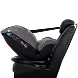 SCAUN AUTO KINDERKRAFT XPEDITION ROTATIV, 0-36 KG, CU ISOFIX, GREY