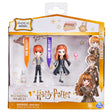 HARRY POTTER WIZARDING WORLD MAGICAL MINIS SET 2 FIGURINE RON SI GINNY WEASLEY