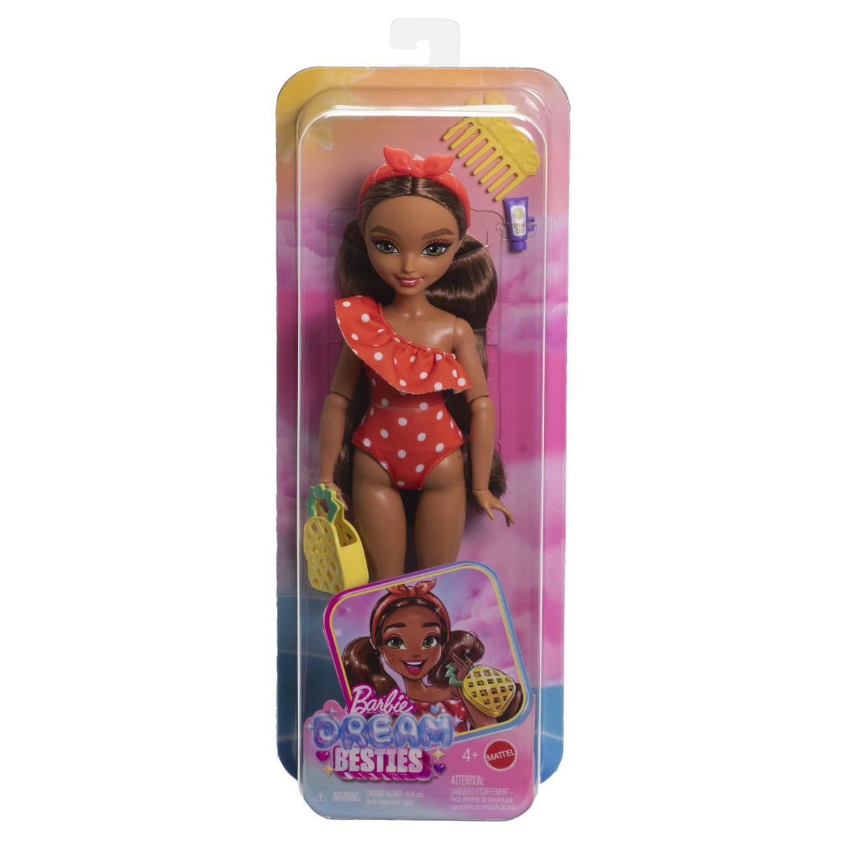 BARBIE DREAM BESTIES PAPUSA BARBIE TERESA LA PLAJA CU ACCESORII