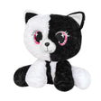 PLUS PISICA NEGRU CU ALB 25CM