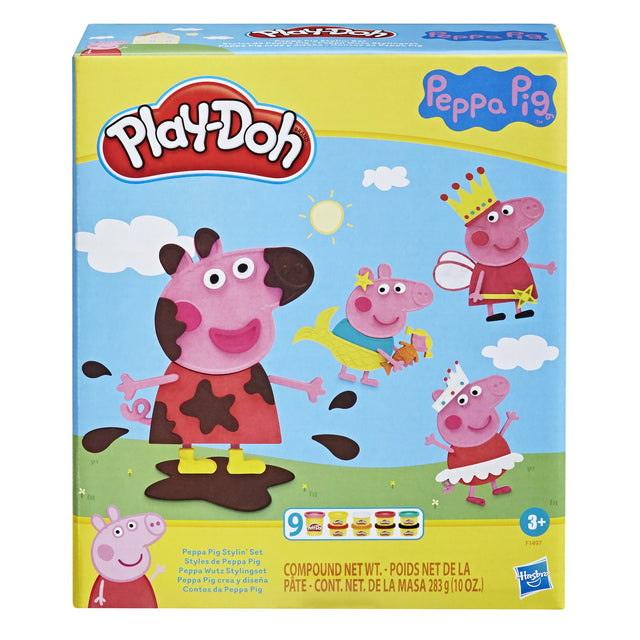 PLAY-DOH SET PEPPA PIG PLASTILINA CU ACCESORII