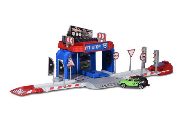 MAJORETTE CREATIX GARAJ DACIA DUSTER CU MASINA