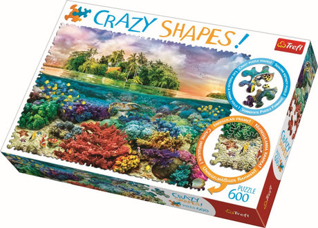 PUZZLE TREFL 600 CU PIESE CIUDATE - INSULA EXOTICA