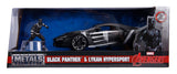 MASINUTA MARVEL AVENGERS LYKAN HYPERSPORT BLACK PANTHER SCARA 1 LA 24