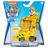 PATRULA CATELUSILOR  MACHETA  METALICA RUBBLE CU EXCAVATOR