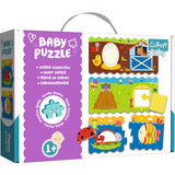 PUZZLE TREFL BABY CLASIC SORTEAZA FORMELE 12 PIESE