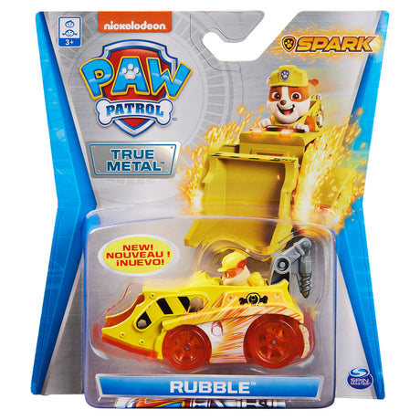 PATRULA CATELUSILOR MACHETA METALICA SPARK RUBBLE