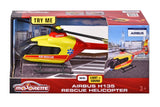 MAJORETTE ELICOPTER DE SALVARE AIRBUS H135 CU SUNETE SI LUMINI