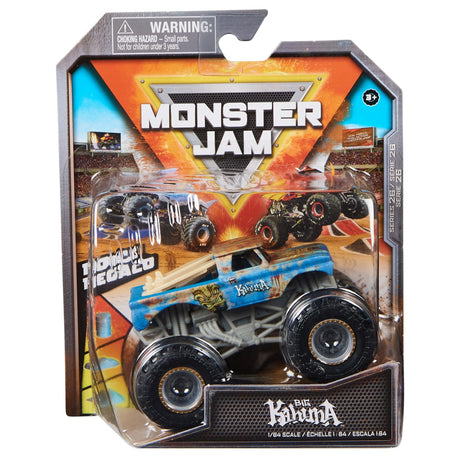 MONSTER JAM MASINUTA METALICA BIG KAHUNA SCARA 1 LA 64