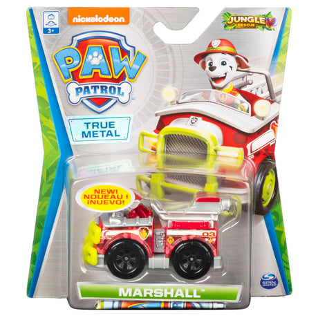PATRULA CATELUSILOR MACHETA METALICA MARSHALL JUNGLE RESCUE