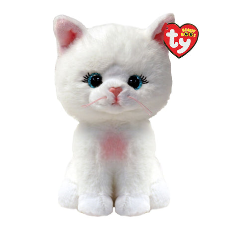 PLUS TY 15CM BOOS  AMELIA PISICA ALBA