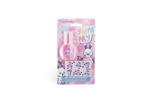 MARTINELIA YUMMY SET LAC DE UNGHII SI STICKERS