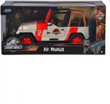 MASINUTA METALICA JURASSIC WORLD 1992 JEEP WRANGLER 1:24