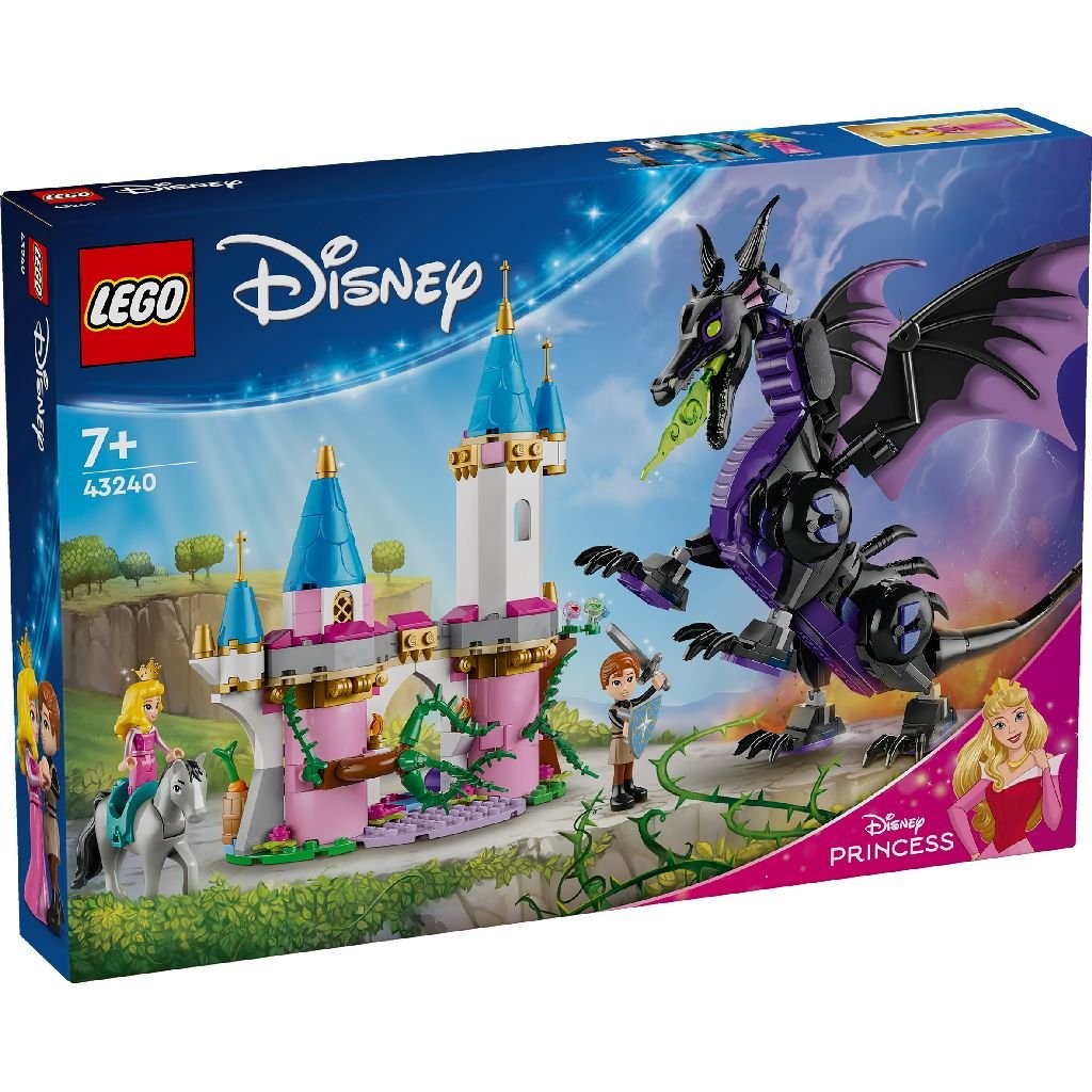 LEGO DISNEY PRINCESS MALEFICENT SUB FORMA DE DRAGON 43240