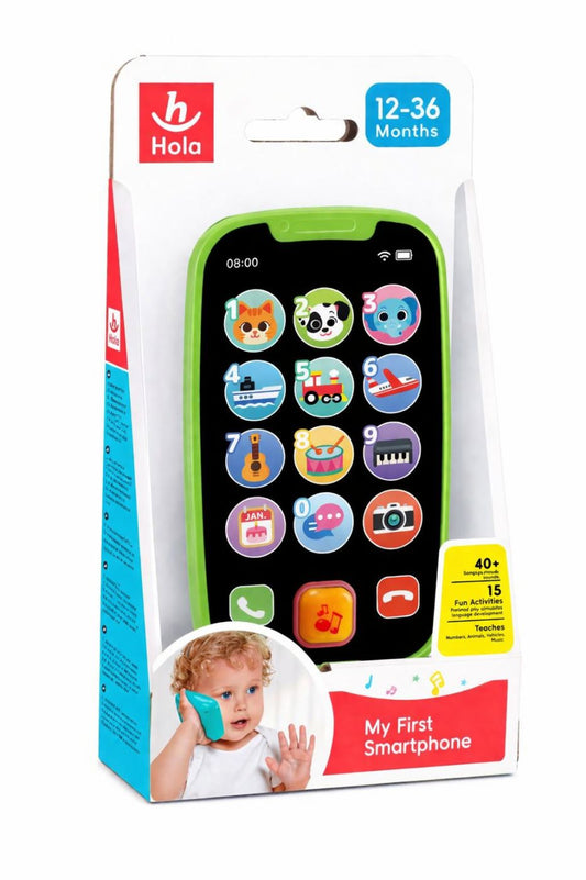PRIMUL MEU TELEFON SMART VERDE CU MUZICA SI LUMINI