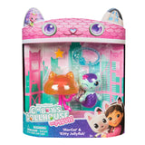 GABBYS DOLLHOUSE FILMUL SET 2 FIGURINE MERCAT SI PISICUTA MEDUZA SI ACCESORII