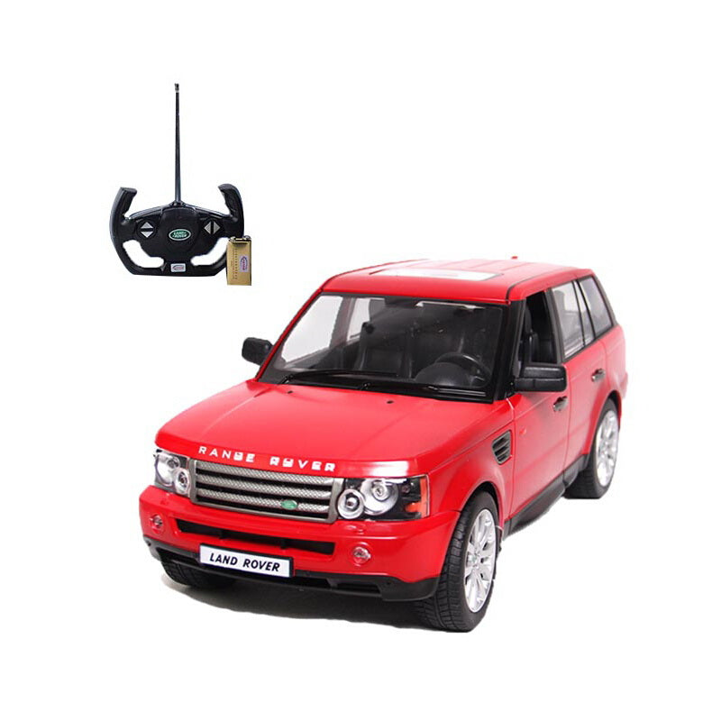MASINA CU TELECOMANDA RANGE ROVER SPORT ROSU CU SCARA 1 LA 14