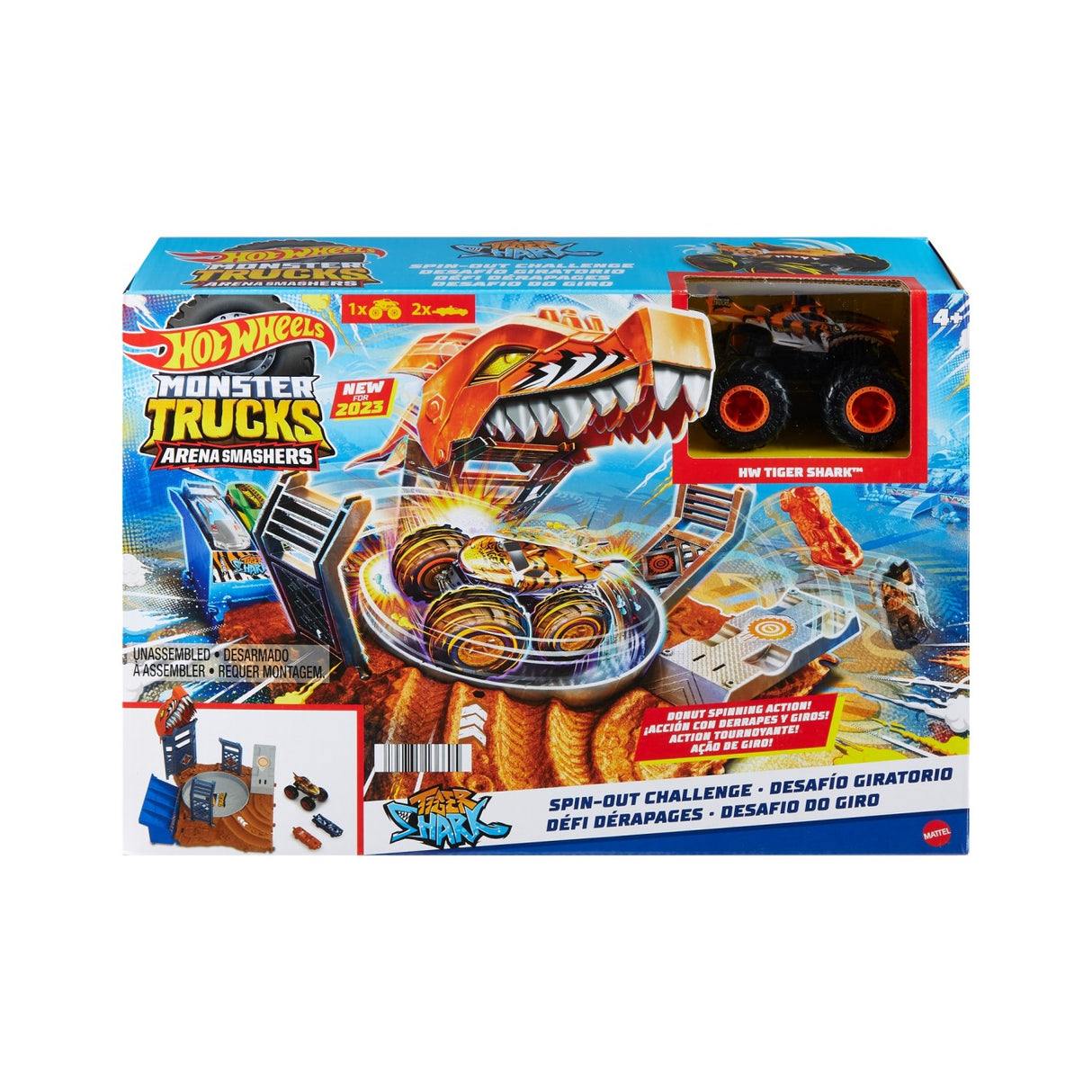 HOT WHEELS MONSTER TRUCK ARENA SMASHERS PROVOCAREA SPIN-OUT