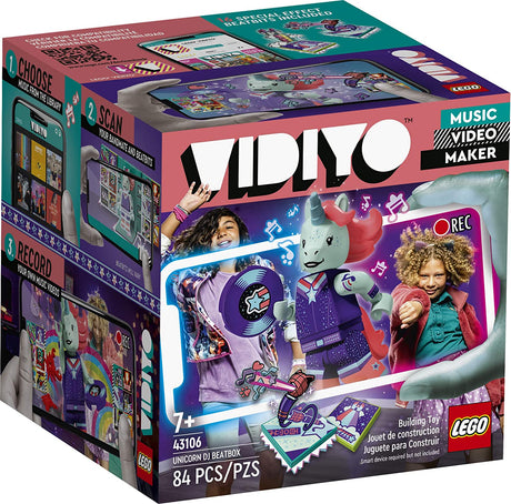 LEGO VIDIYO UNICORN DJ BEATBOX 43106
