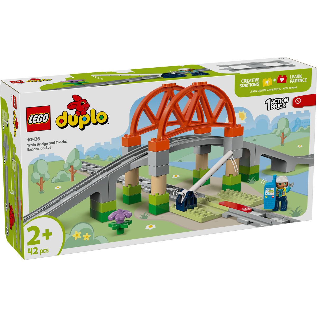 LEGO DUPLO SET DE EXTINDERE POD CU SINE DE CALE FERATA 10426