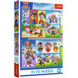 PUZZLE TREFL 2X70 PATRULA CATELUSILOR ECHIPA CATELUSILOR