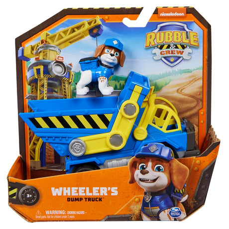 PATRULA CATELUSILOR RUBBLE SI ECHIPA VEHICUL DE BAZA WHEELER