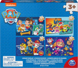 PATRULA CATELUSILOR PUZZLE 4IN1 DIN LEMN
