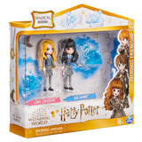 HARRY POTTER WIZARDING WORLD MAGICAL MINIS SET 2 FIGURINE LUNA LOVEGOOD SI CHO CHANG