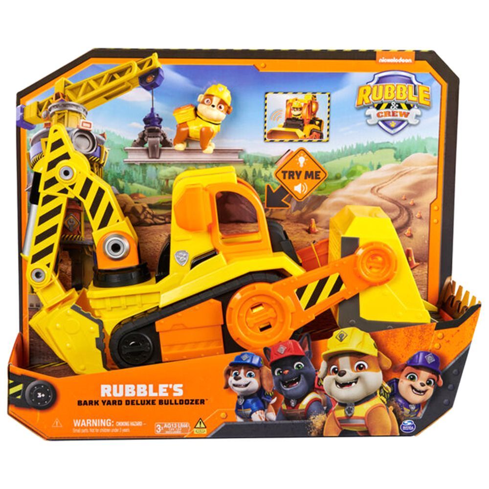 PATRULA CATELUSILOR RUBBLE SI ECHIPA BULDOZER