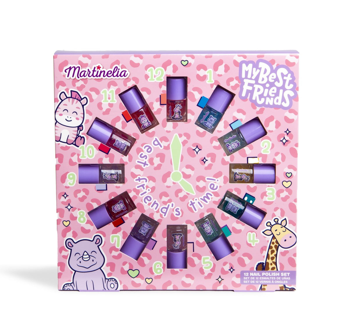 MARTINELIA MT BEST FRIENDS SET 12 LACURI DE UNGHII