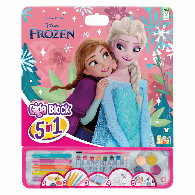 HAPPI HOBBI SET PENTRU PICTURA 5IN1 GIGABLOCK FROZEN  AVENTURA INGHETATA