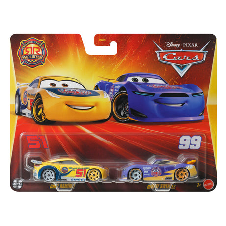 CARS3 SET 2 MASINUTE METALICE CRUZ RAMIREZ SI DANNY SWERVEZ