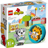 LEGO DUPLO PRIMUL MEU CATELUS SI PRIMUL MEU PISOI CU SUNETE 10977