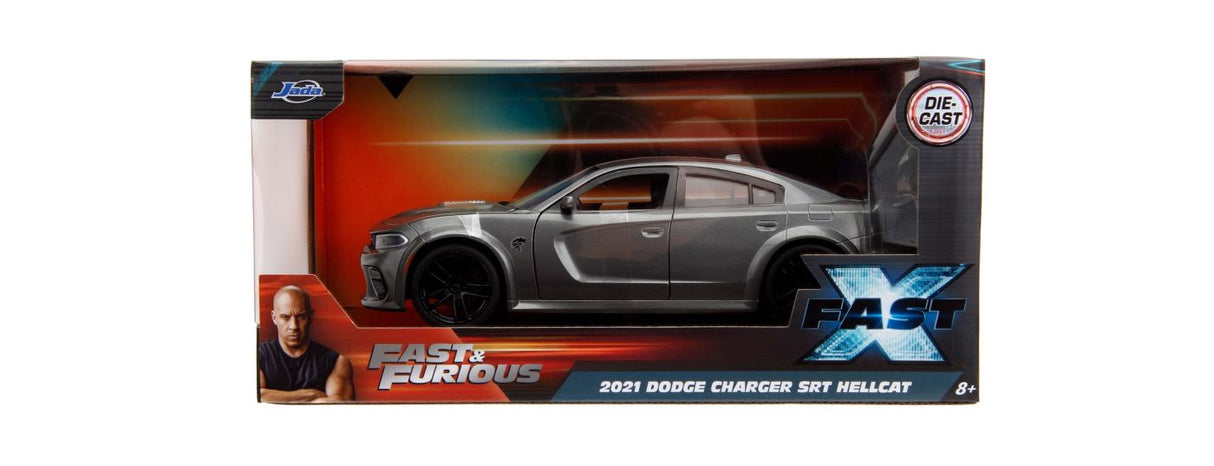 JADA FAST AND FURIOUS MASINUTA METALICA DODGE CHARGER SRT HELLCAT 2021 SCARA 1 LA 24