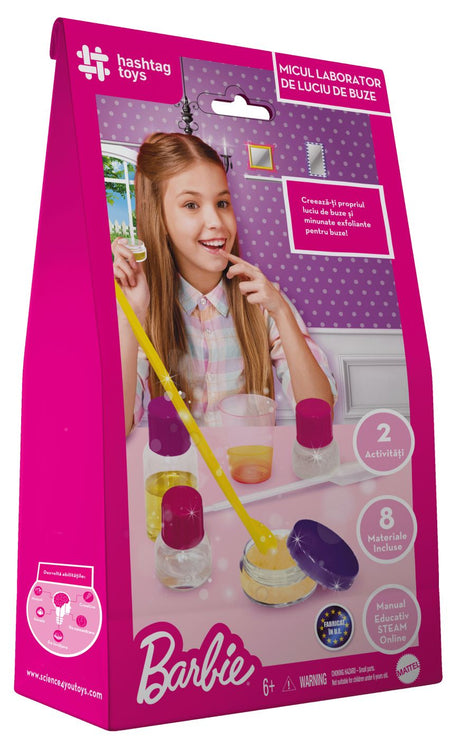 SET BARBIE MICUL LABORATOR DE LUCIU DE BUZE