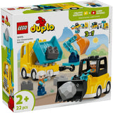 LEGO DUPLO VEHICULE DE CONSTRUCTII 3 IN 1 10475