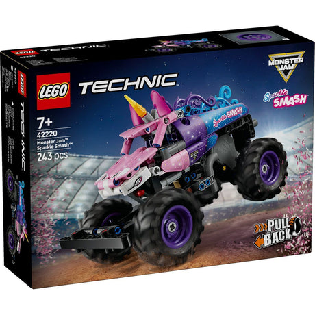 LEGO TECHNIC MONSTER JAM SPARKLE SMASH CU MOTOR CU ARC 42220
