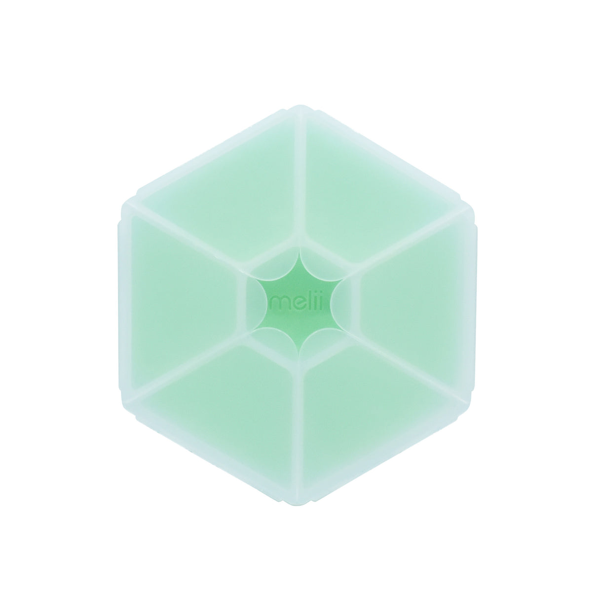 CUTIE SNACK HEXAGON SNACKLE 6 COMPARTMENTE, MELII, MINT